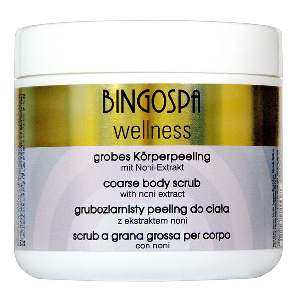 

Скраб для тела с крупнозернистым фруктом нони, 550 г Bingospa Wellness