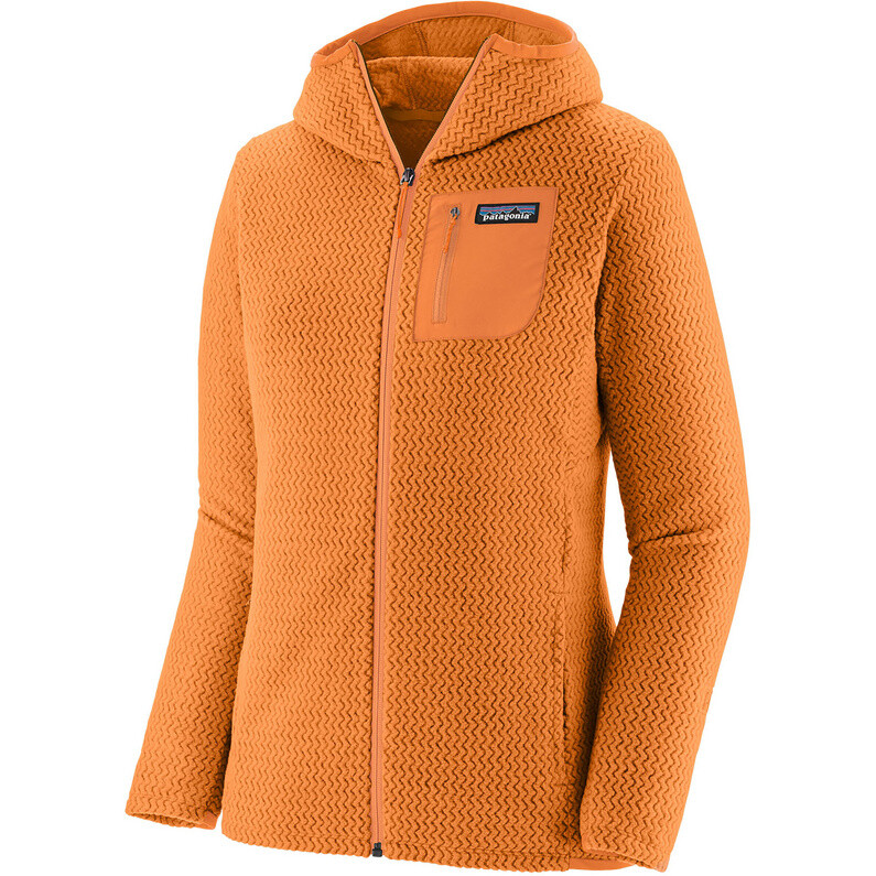 

Женская куртка с капюшоном R1 Air Patagonia, ярко-абрикосвый