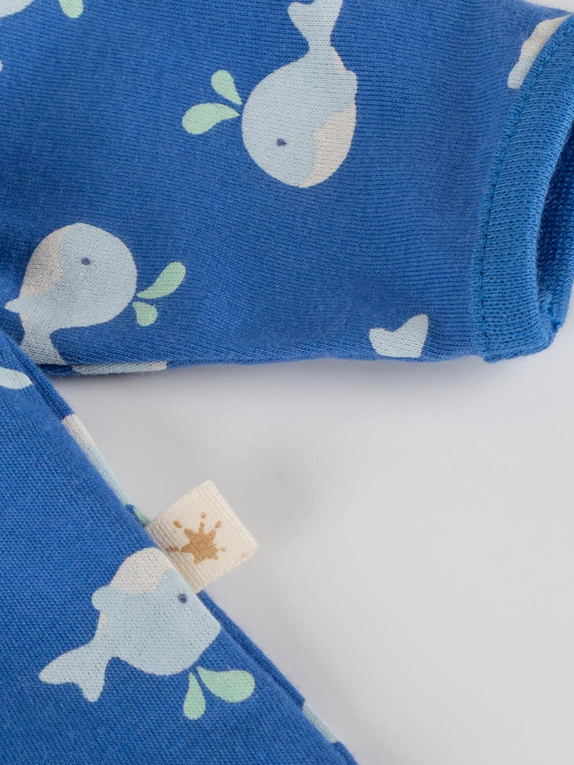 Комбинезон Sigikid Overall Classic Baby синего цвета — фото 3