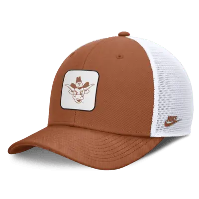 

Бейсболка Nike Texas Longhorns Legacy Rise Mascot, цвет Desert Orange