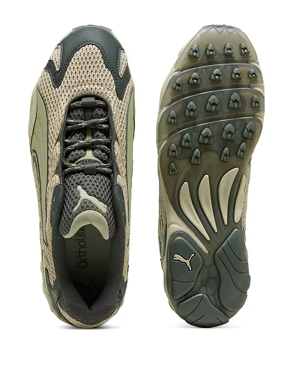 Сетчатые кроссовки Inhale Puma, Beige — фото 4