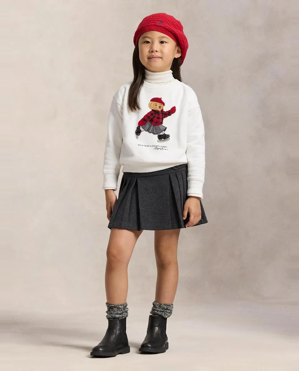 

Детский флис с Поло Медведем Polo Ralph Lauren, кремовый