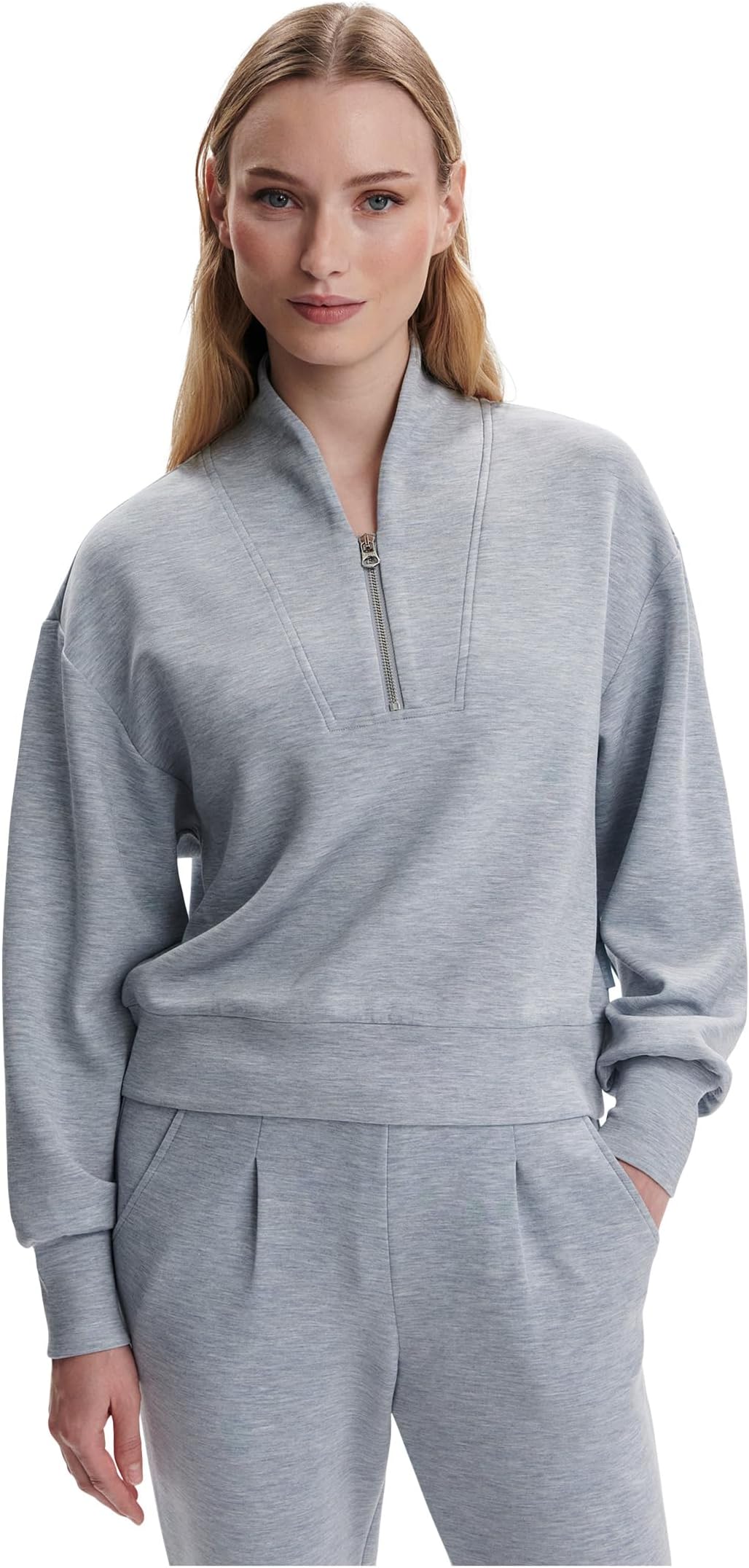 

Толстовка Varley Davidson Sweat, цвет Mid Blue Marl