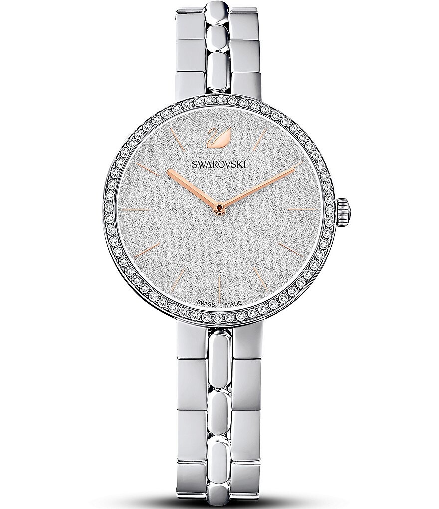 

Часы Swarovski Cosmopolitan с серебряным браслетом, серебро