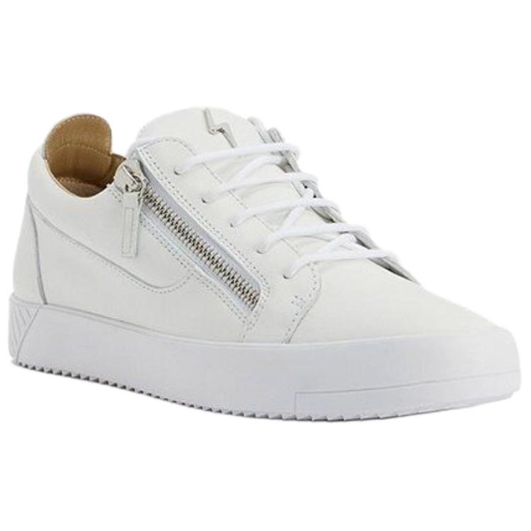 Кроссовки Frankie с кружевной шнуровкой и молнией Giuseppe Zanotti — фото 4