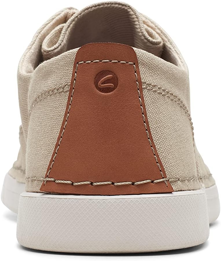 Мужские кроссовки Clarks Gereld Tie, Sand Textile — фото 3