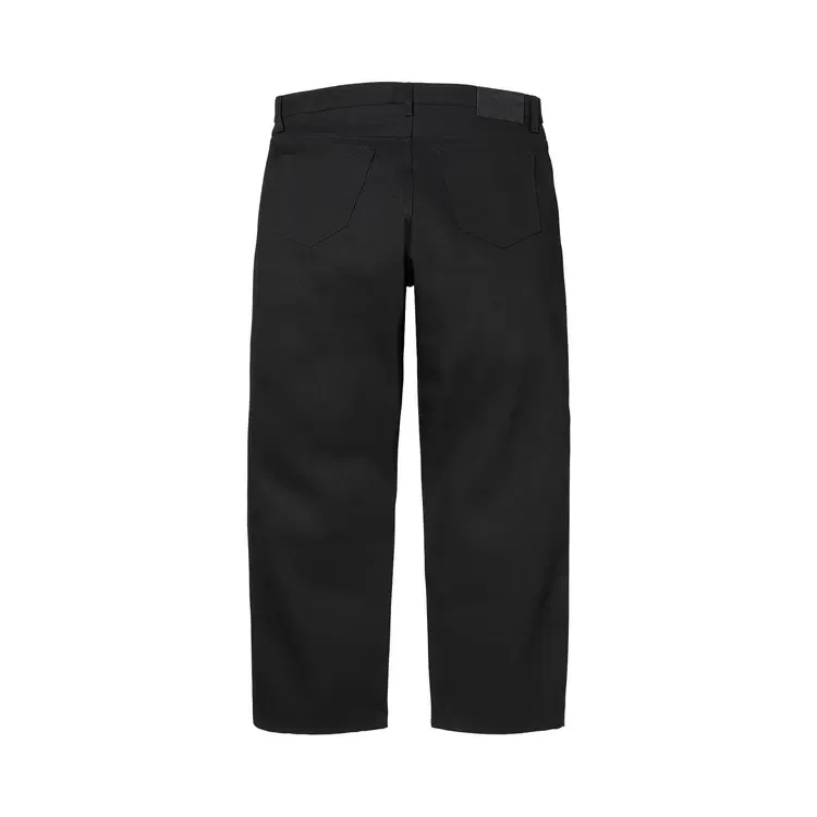 Джинсы прямые Supreme Rigid Loose Fit Selvedge Jean, черный — фото 2