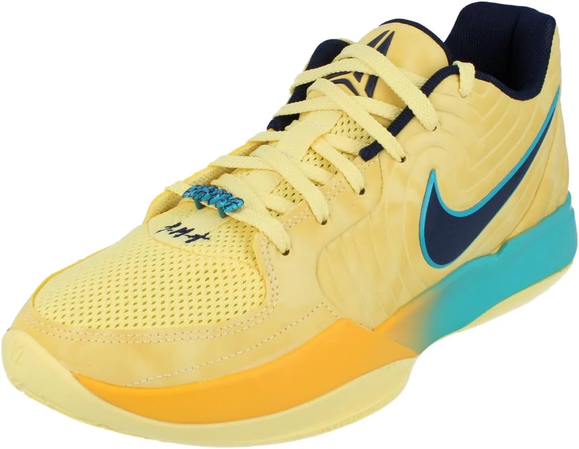 Баскетбольные кроссовки Nike Ja 2 (FD7328-001, Black/Light Smoke Grey/Light Lemon Twist/Phantom), желтый