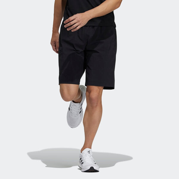 Шорты короткие 3s беговые спортивные шорты Adidas, черный — фото 2