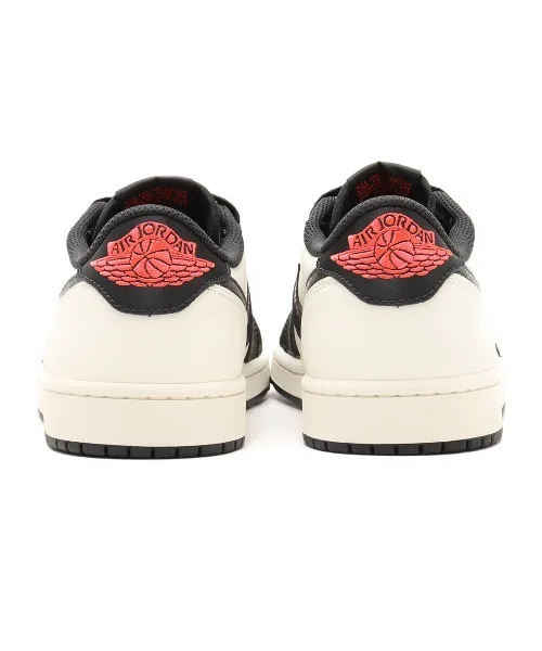 Мужские/женские кроссовки Air Jordan 1 Retro Low OG PSG JORDAN BRAND чёрные — фото 3