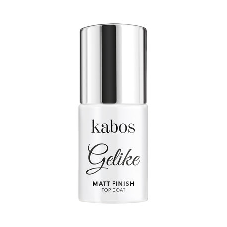 

Kabos, Gelike Matt Finish Hybrid Top Matte Nail Polish, 8 мл