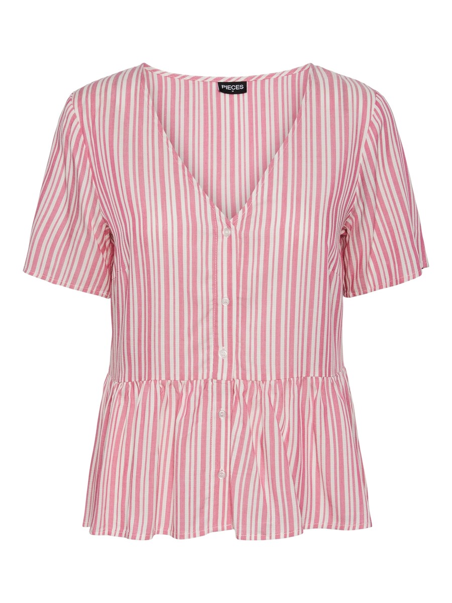 

Блузка с коротким рукавом PIECES Blouse ALVINA, цвет pitaya