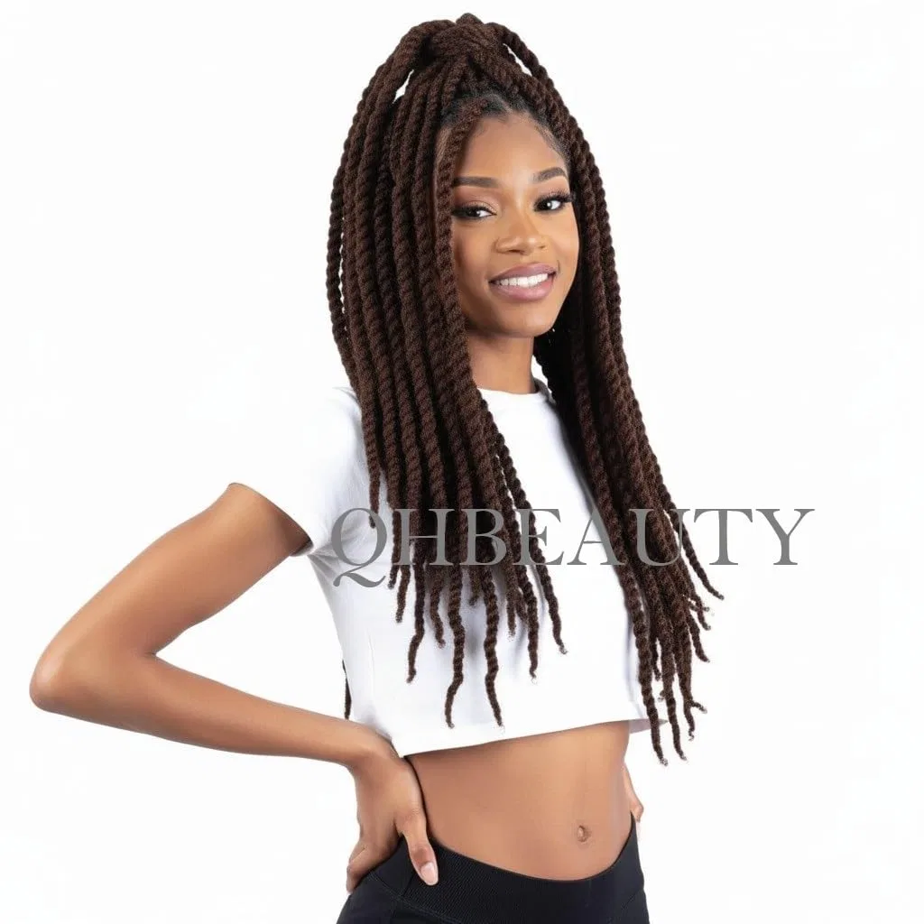 Кубинские косы из канекалона Cherish Cuban Twist Braid Hair, 40.6 см, цвет 4 Cherish — фото 4