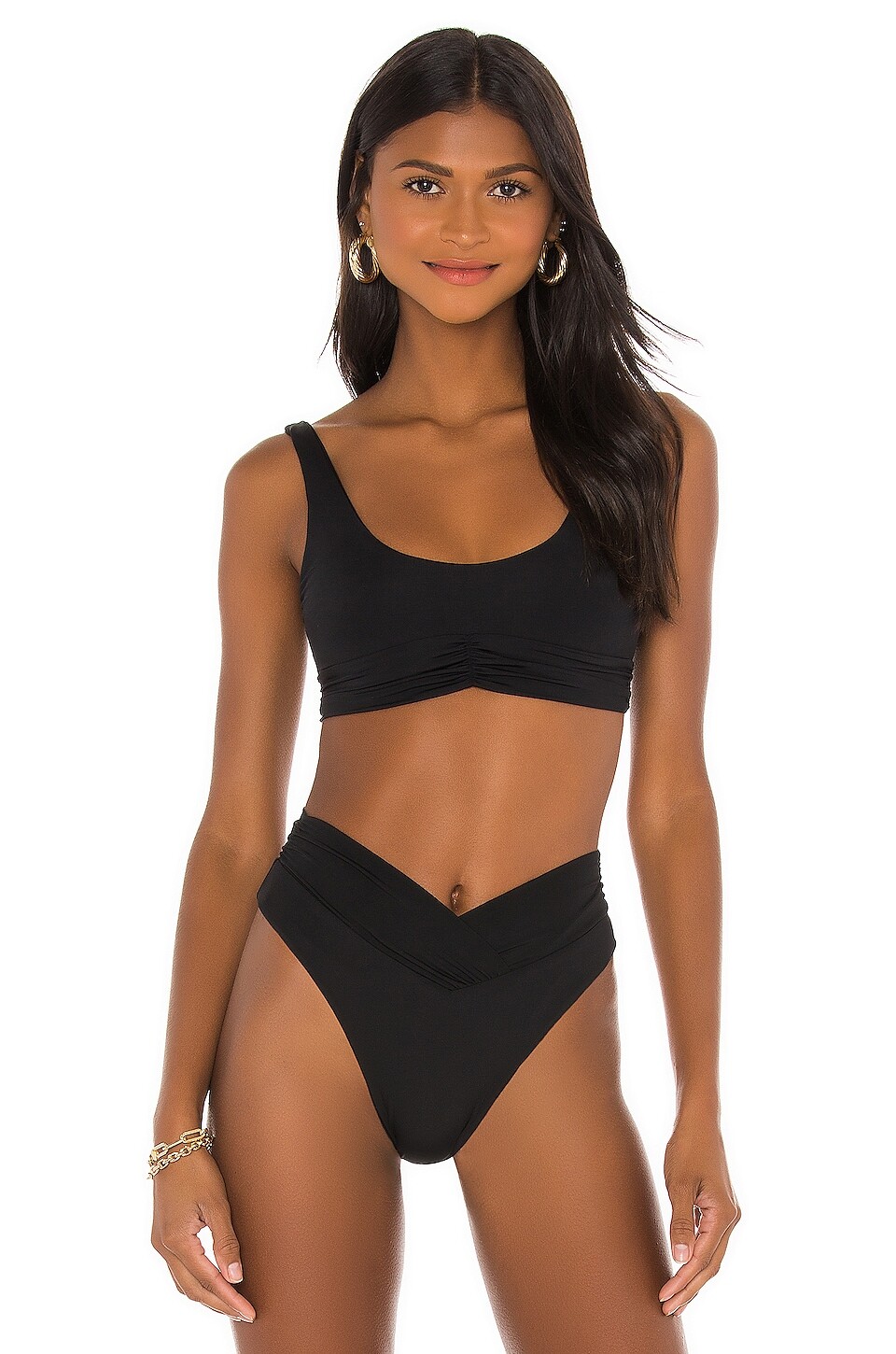 

Топ бикини Riot Swim Pico, черный