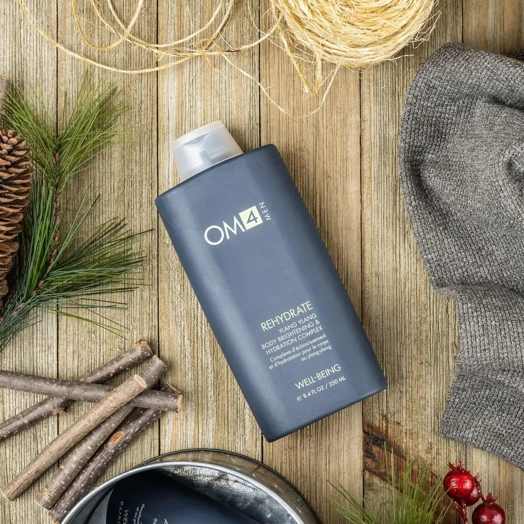 Organic Male OM4 Rehydrate: Ylang Ylang увлажняющий лосьон для тела с витамином C 238.14 г (1 шт.) — фото 2
