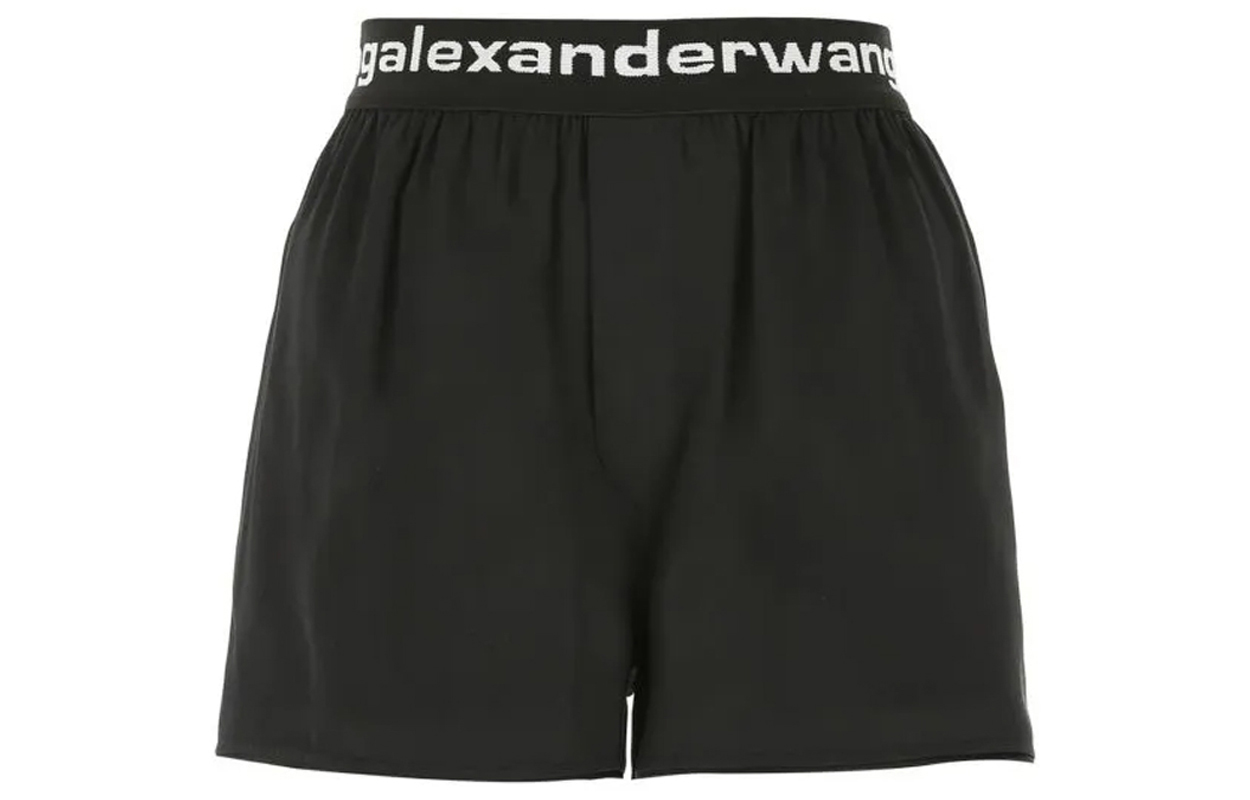

Повседневные шорты женские черные Alexander Wang