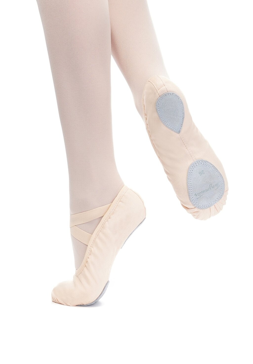 

Танцевальная обувь BALLETTSCHUHE LEON GETEILTE SOHLE Tanzmuster, цвет ballett rosa