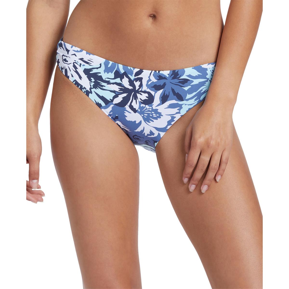 

Плавки-хипстеры Juniors Beach Classics женские с принтом, раздельные Roxy, цвет bijou blue graphic flowers