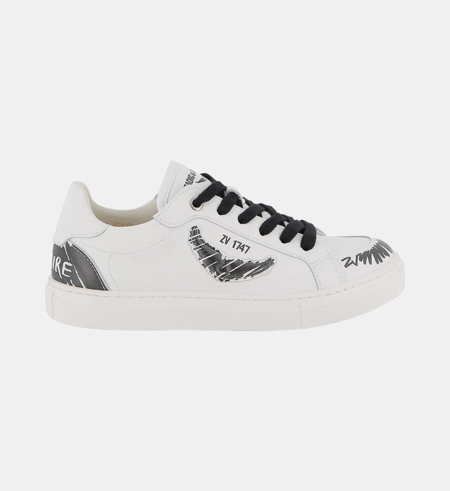 Кеды на шнуровке Zadig&Voltaire Kids, белый