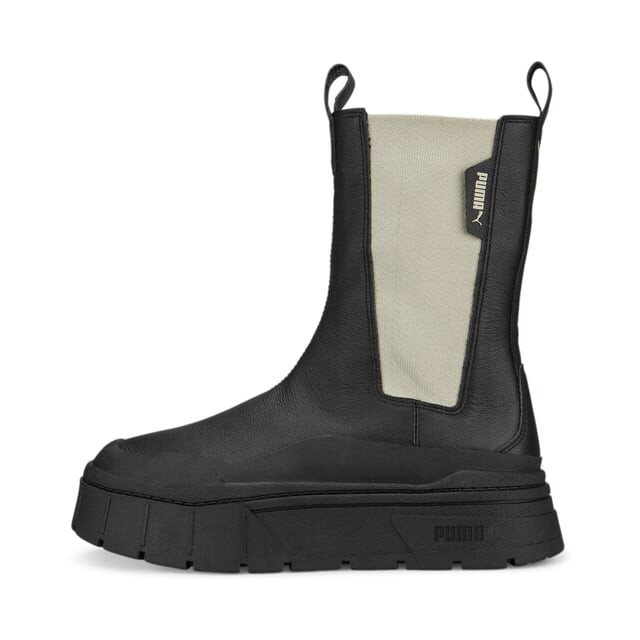Женские ботинки челси Mayze stack Puma, черный