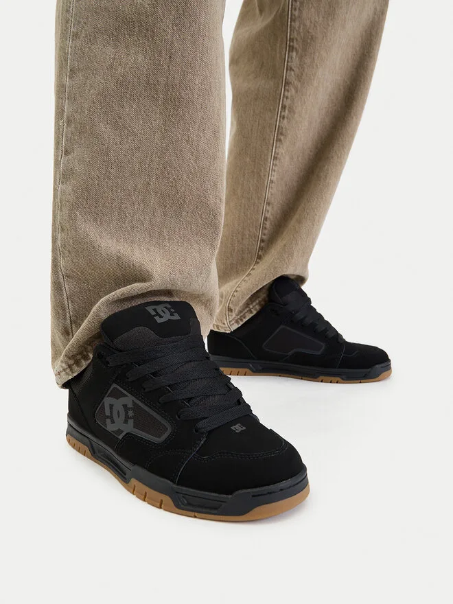 DC Shoes Кроссовки EO-DC COILER DC03011001 черные — фото 2