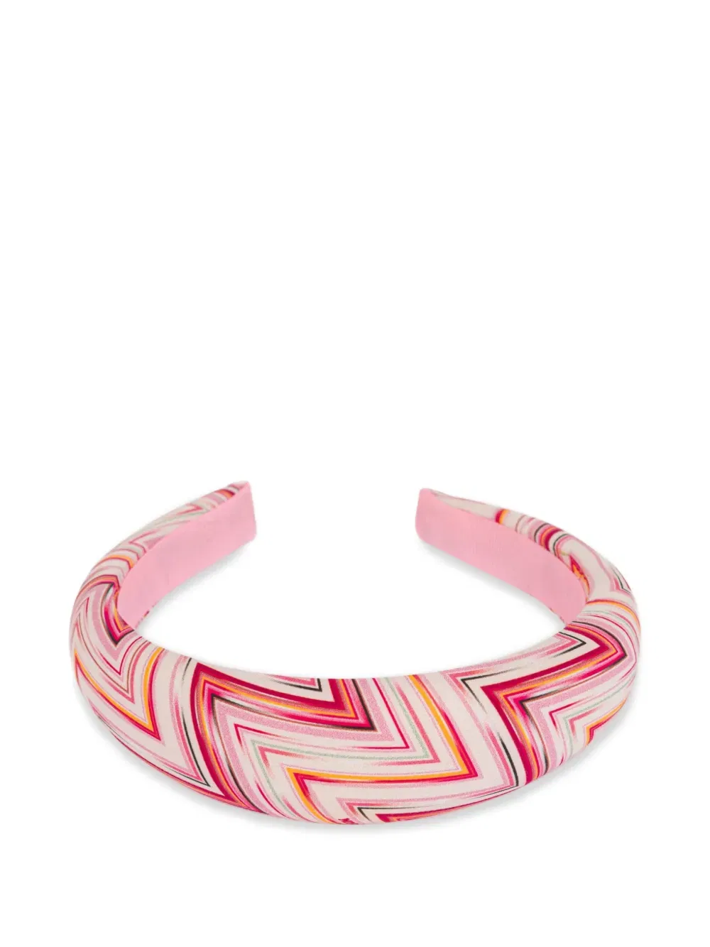 Повязка на голову в виде зигзага Missoni Kids, белый