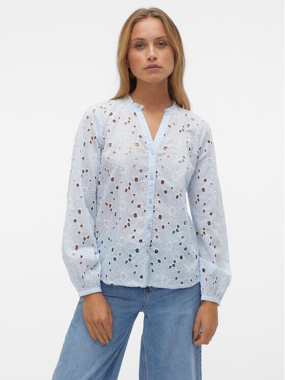 

Рубашка стандартного кроя Vero Moda, синий
