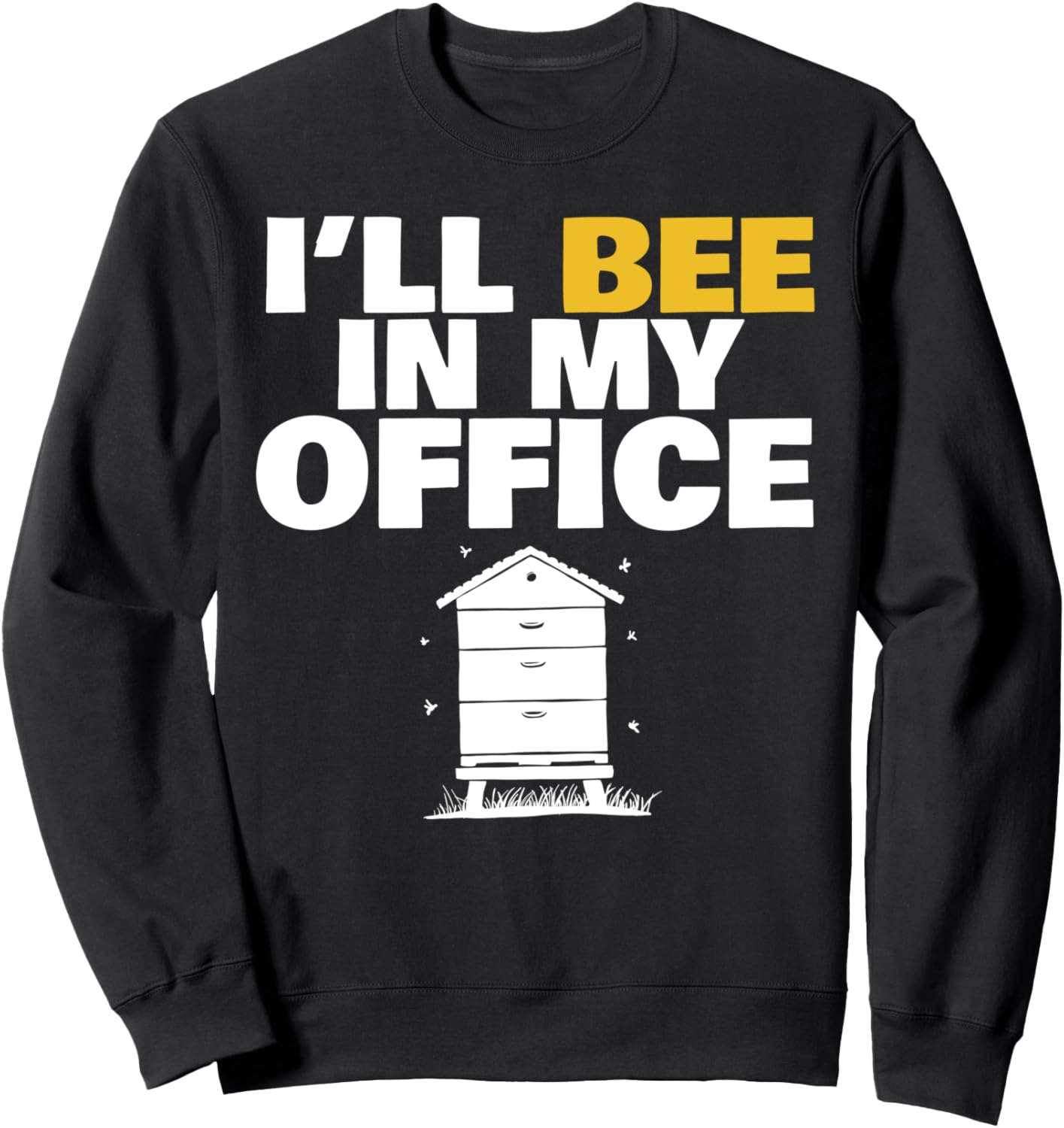 

Я буду в своем офисе. Забавная толстовка с каламбуром про пчеловода, черная Miftees Beekeeper Tees, Черный, Я буду в своем офисе. Забавная толстовка с каламбуром про пчеловода, черная Miftees Beekeeper Tees