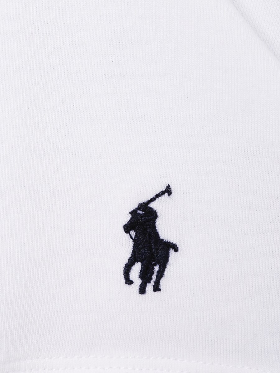 Классическая футболка Polo Ralph Lauren Shirt, белый — фото 3