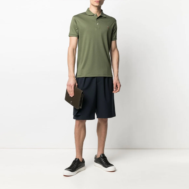 Поло с вышитой эмблемой Polo Pony Polo Ralph Lauren, зеленый — фото 3