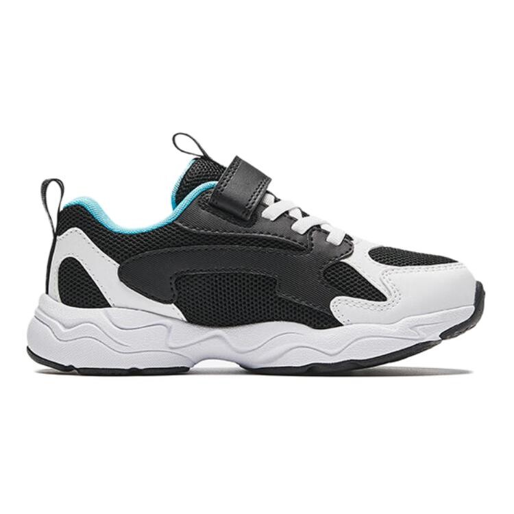 Кроссовки Anta kids Kids Lifestyle Shoes Kids Low-top Black/White, черный/белый — фото 2
