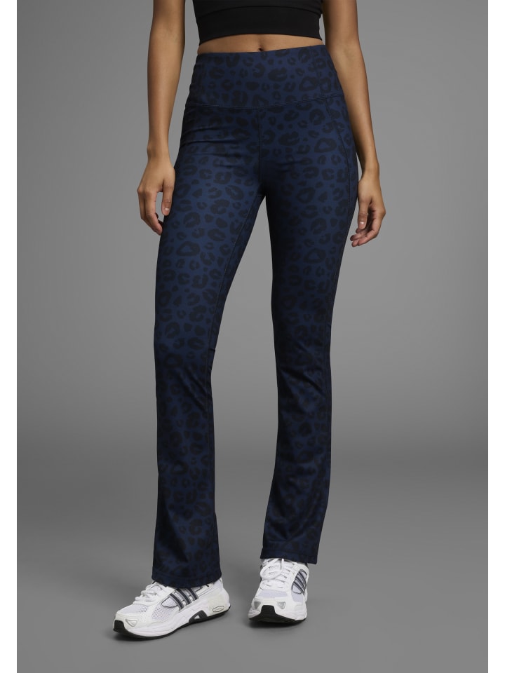 

Леггинсы темно-синего и черного цвета FAYN SPORTS