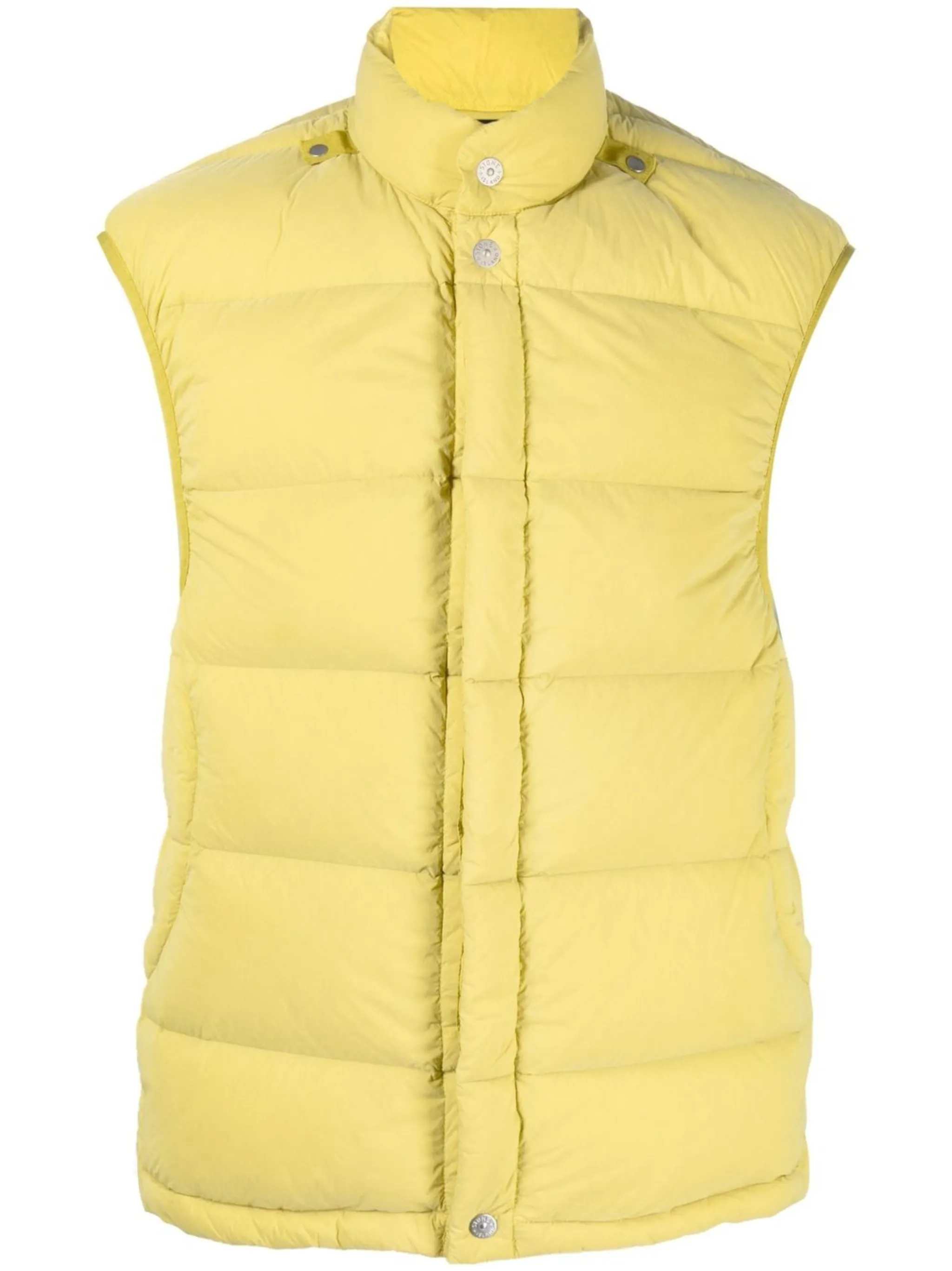 

Дутый жилет Stone Island Shadow Project, зеленый