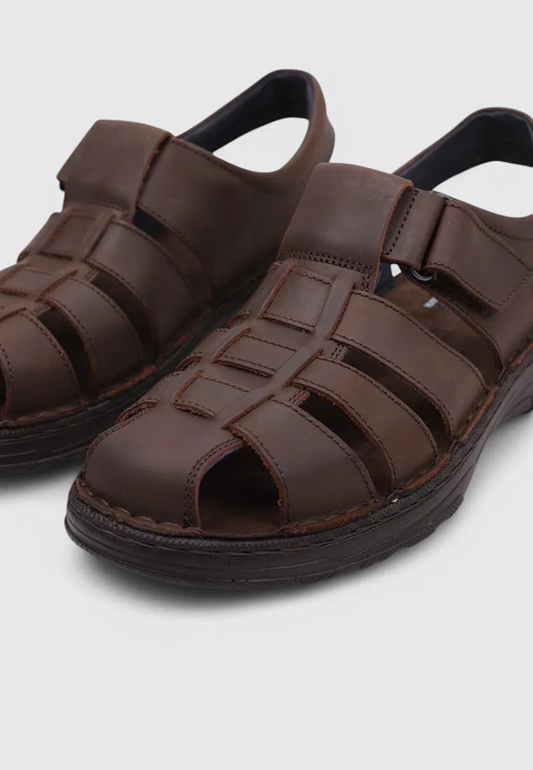 Сандалии Fluchos Azores F2198 для мужчин, Brown — фото 4