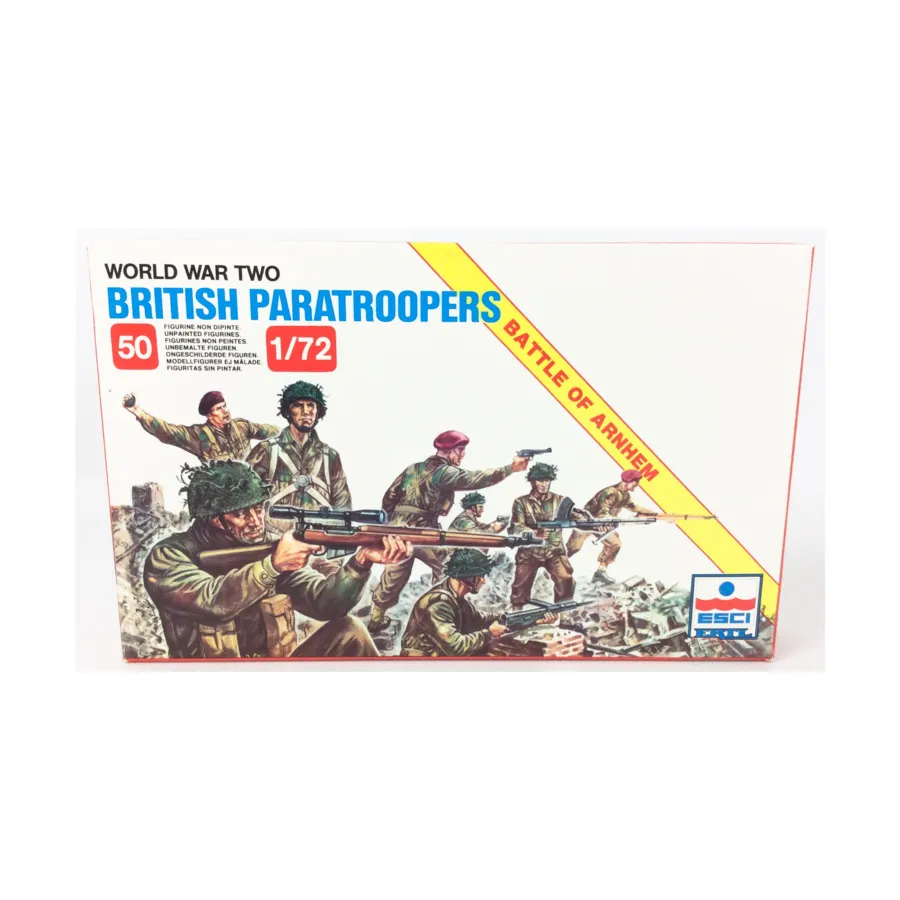 

Британские десантники времен Второй мировой войны, Plastic Military Figures (1:72) (ESCI)