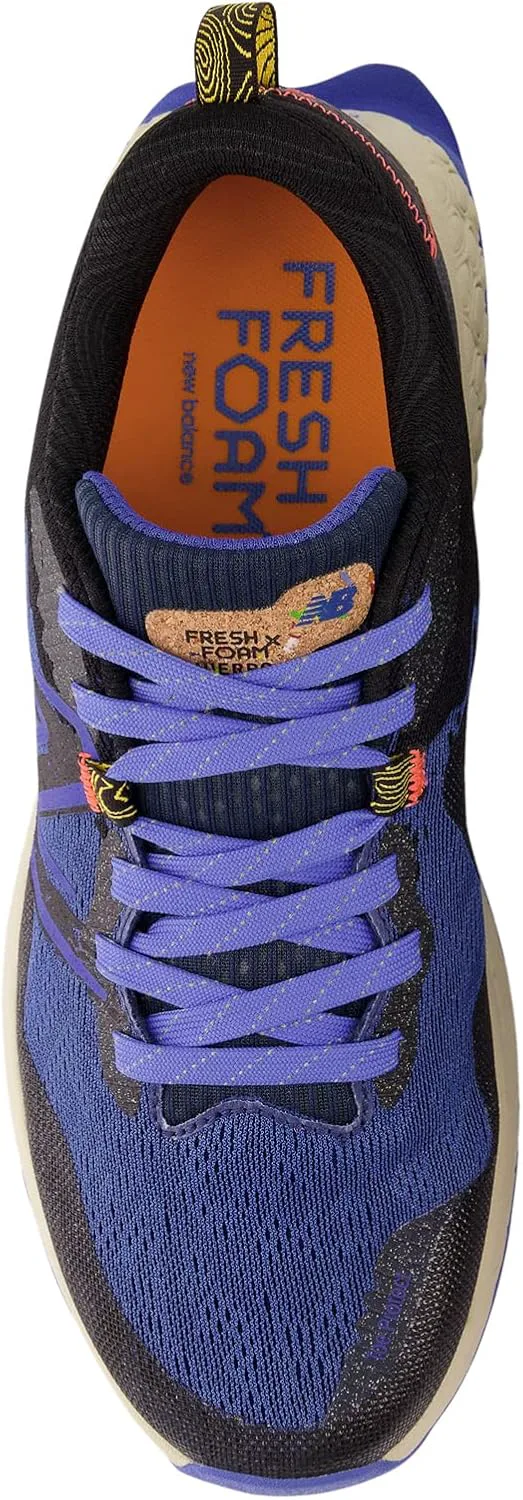 Мужские кроссовки New Balance Fresh Foam X Hierro V7, темно-синий/черный — фото 3