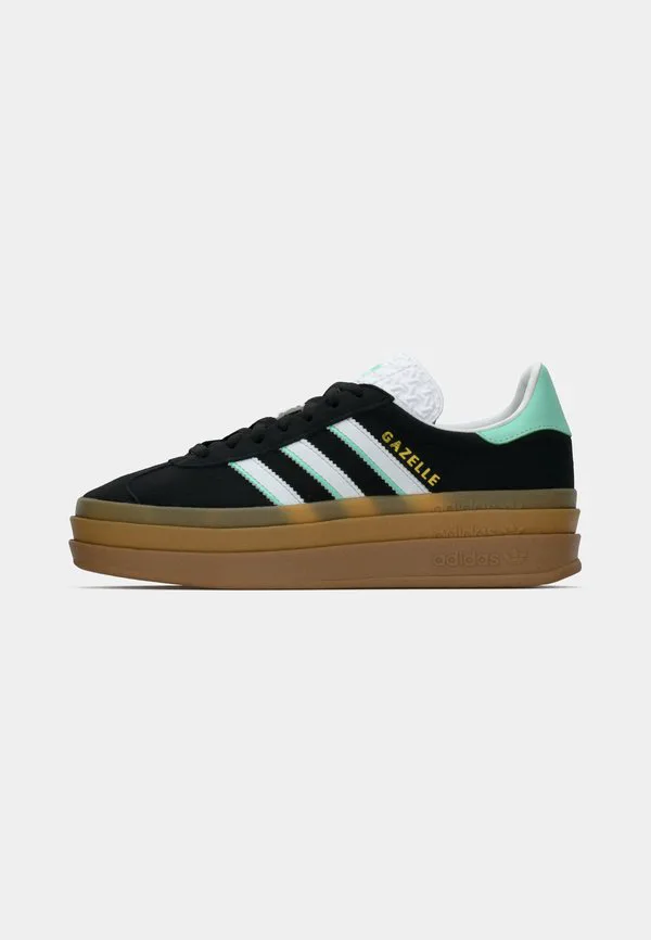 Кроссовки gazelle bold унисекс Adidas Originals, Core Black/Footwear White — фото 2
