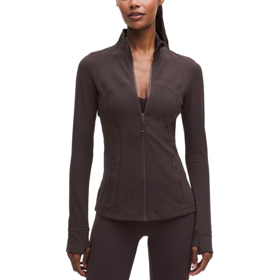 

Женское пальто для йоги Lululemon, sequoia коричневый/squo