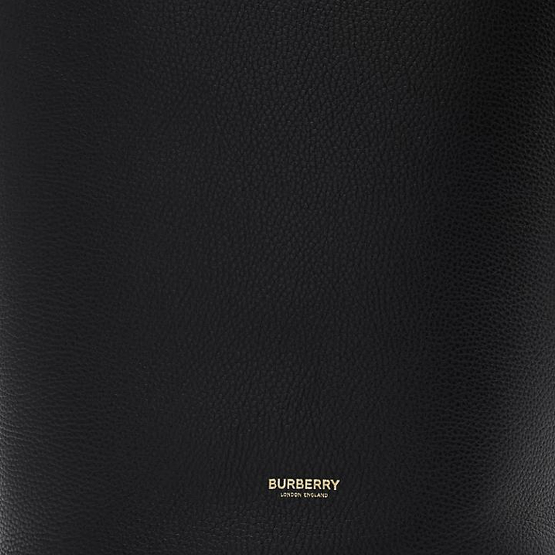 Женская сумка-ведро Burberry из зернистой телячьей кожи — фото 4
