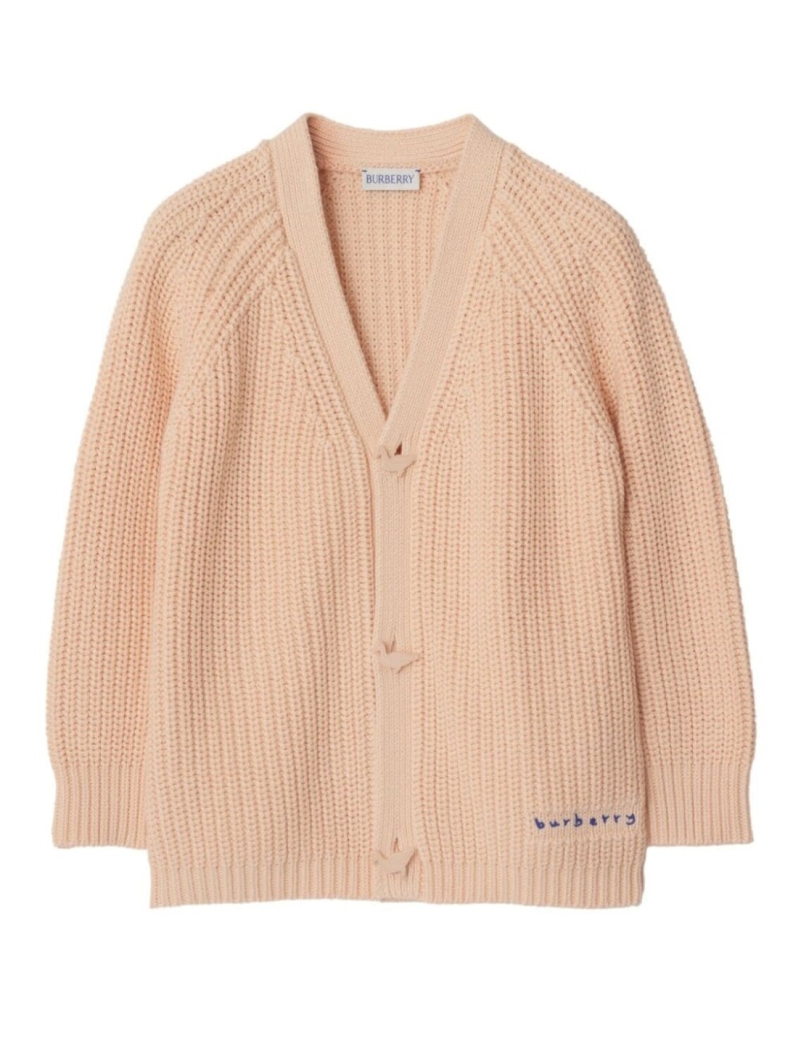 

Burberry Kids хлопковый кардиган, розовый