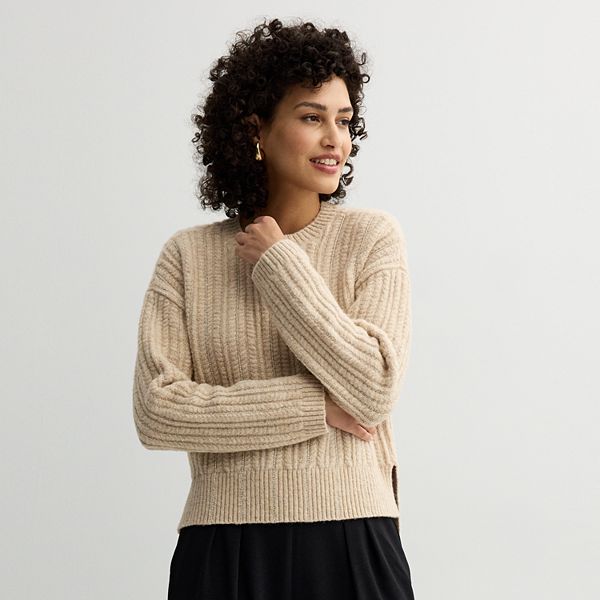 

Женский свитер с цепочкой Nine West, Oatmeal Heather