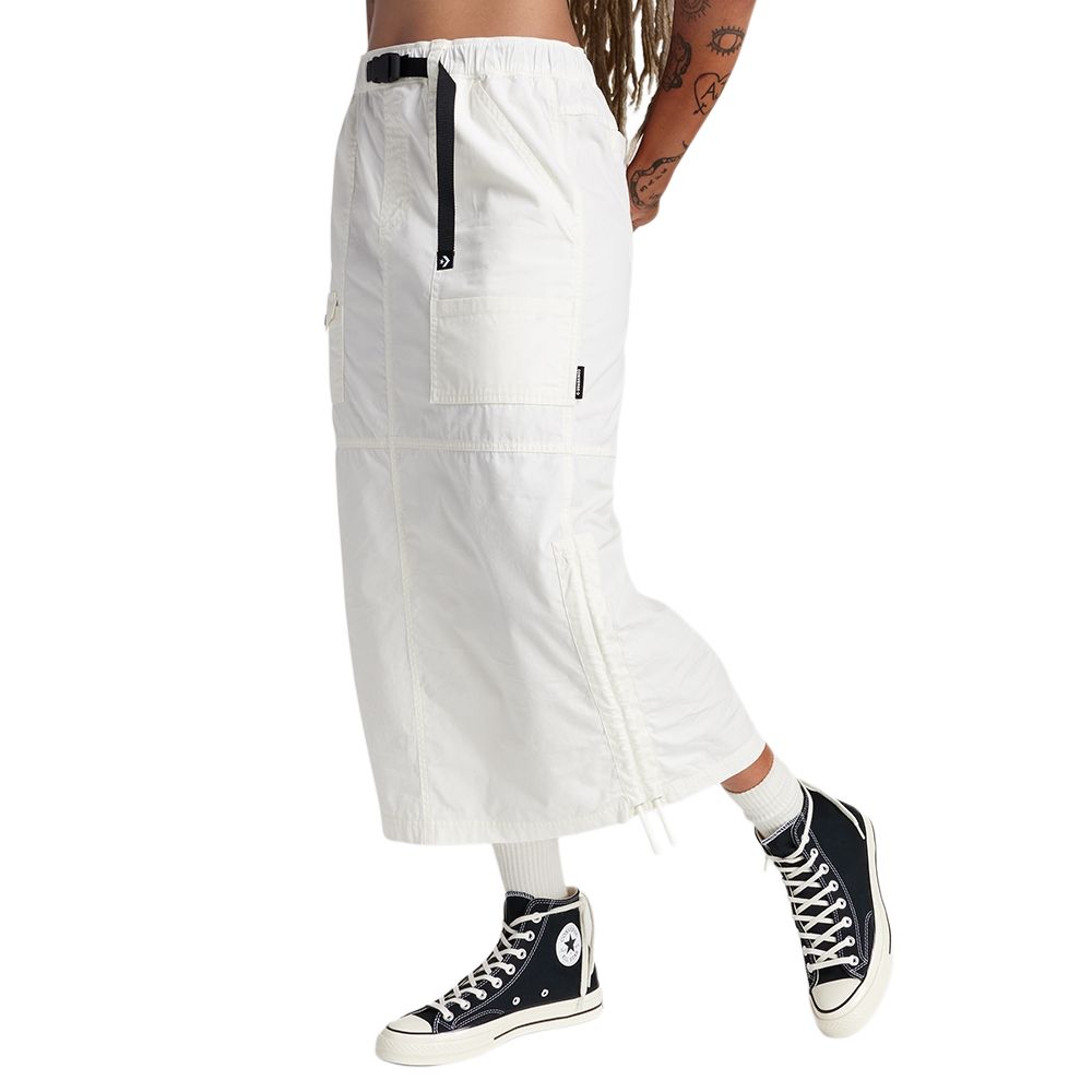 

Длинная плетёная карго-юбка Converse, белый