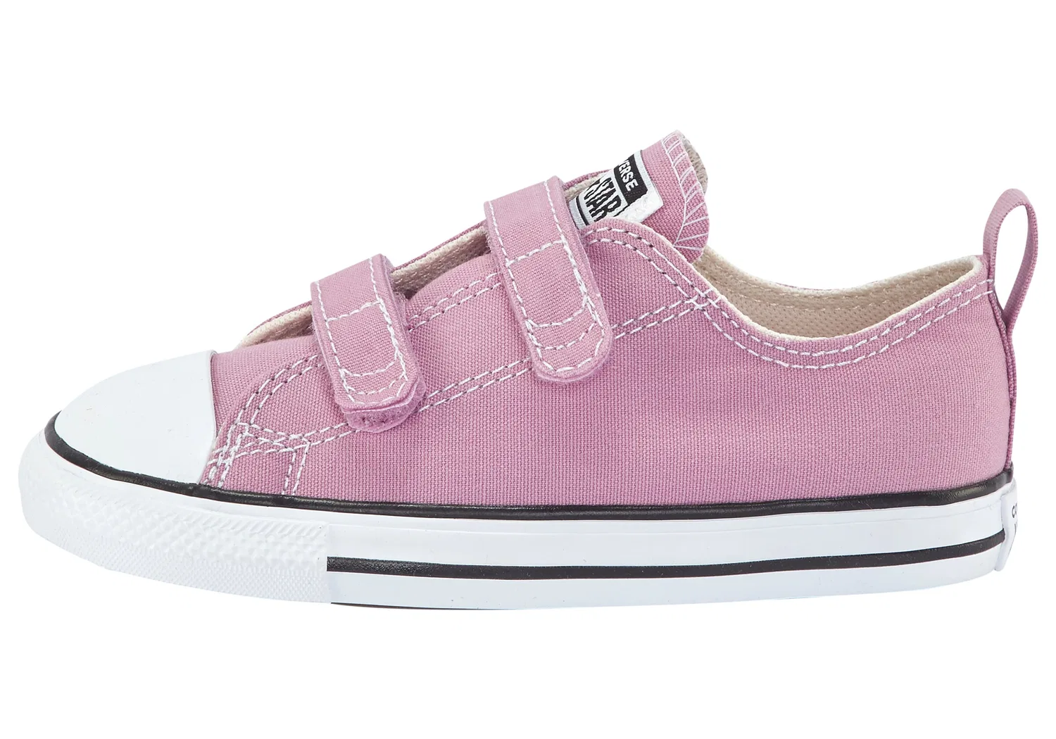 Кроссовки Converse нежно-розового цвета — фото 4