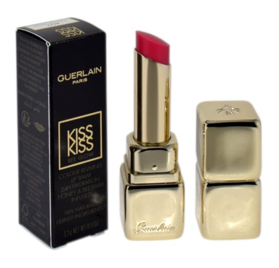 

Бальзам для губ Bee Glow с оттенком 409, фуксия, 3,2 г Guerlain, Kiss Kiss