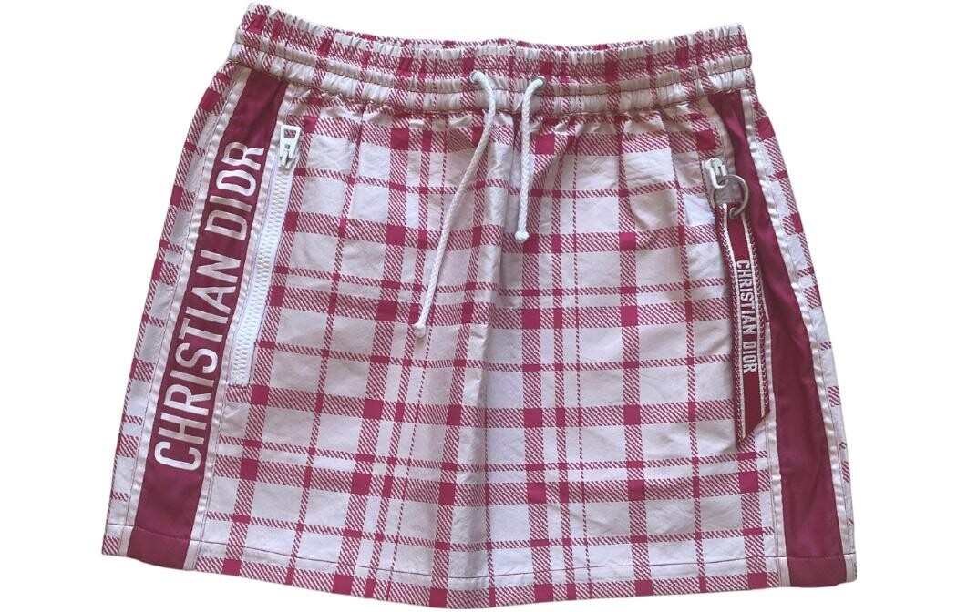 

Юбка женская Dior, белый / красный
