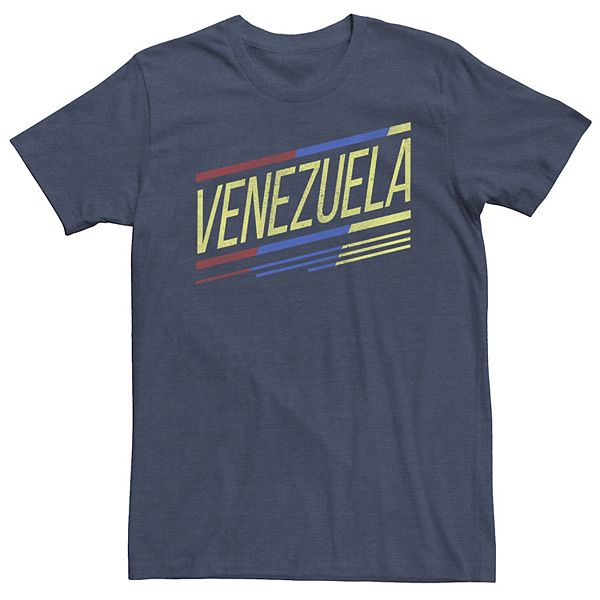 

Футболка Big & Tall Fifth Sun Venezuala Slanted Stripe Logo Licensed Character