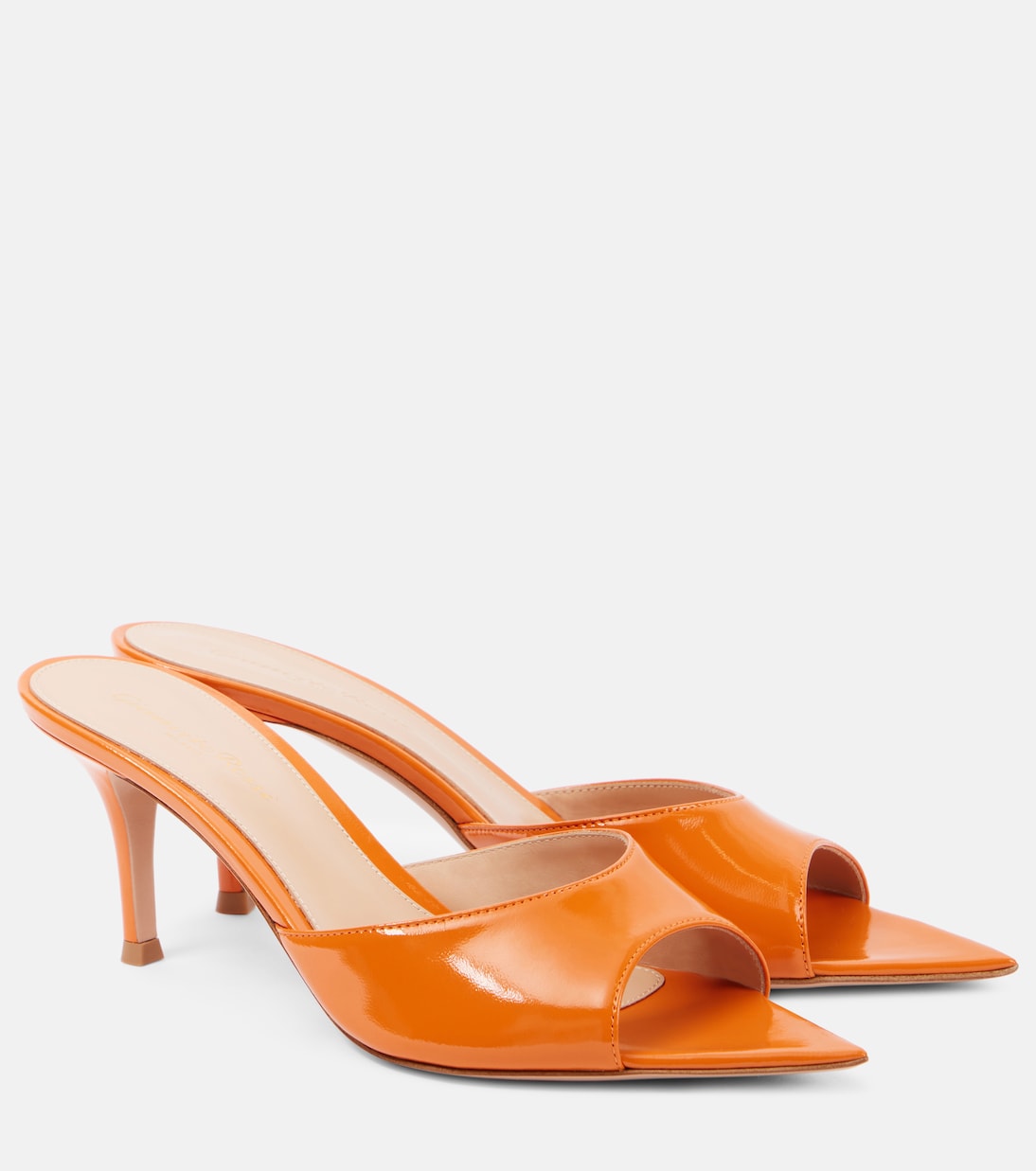 Мюли из лакированной кожи Gianvito Rossi, Caracas