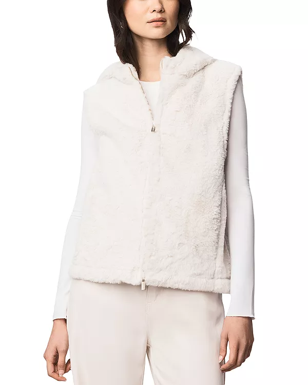

Жилет Люсия из искусственного меха Splendid, белый