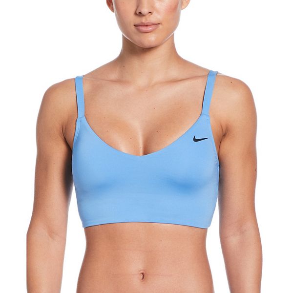 

Женский топ-бикини с V-образным вырезом Nike, University Blue, Синий, Женский топ-бикини с V-образным вырезом Nike, University Blue