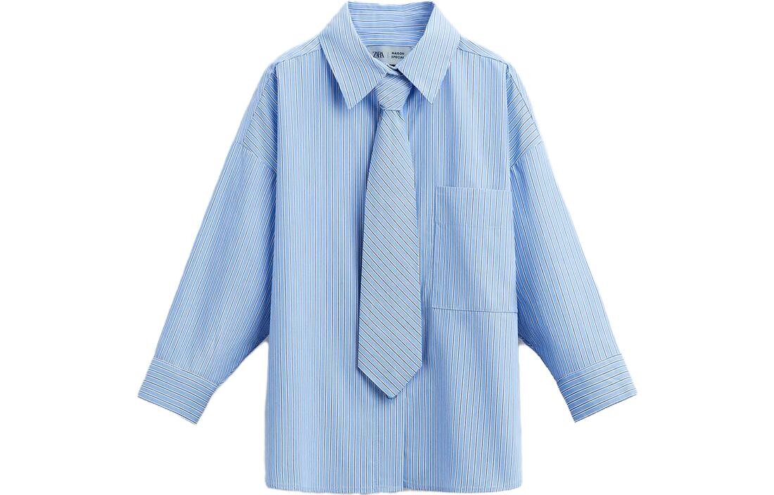 

Детская рубашка Zara, синий